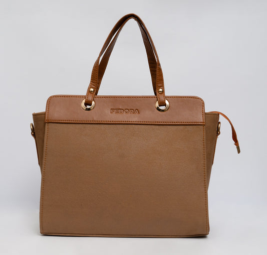 Muted Brown Urban Chic Tote